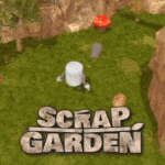 Help Canny to Save Robo Land in Scrap Garden