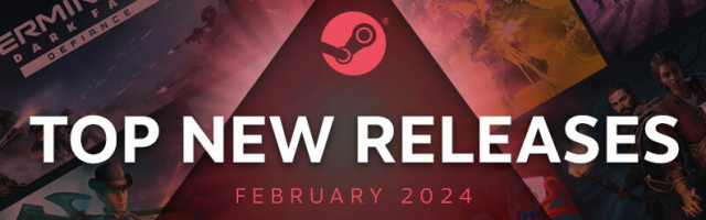 Steam Top Releases in February 2024