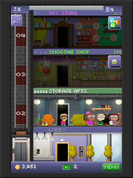 Tiny Tower Review Gamegrin
